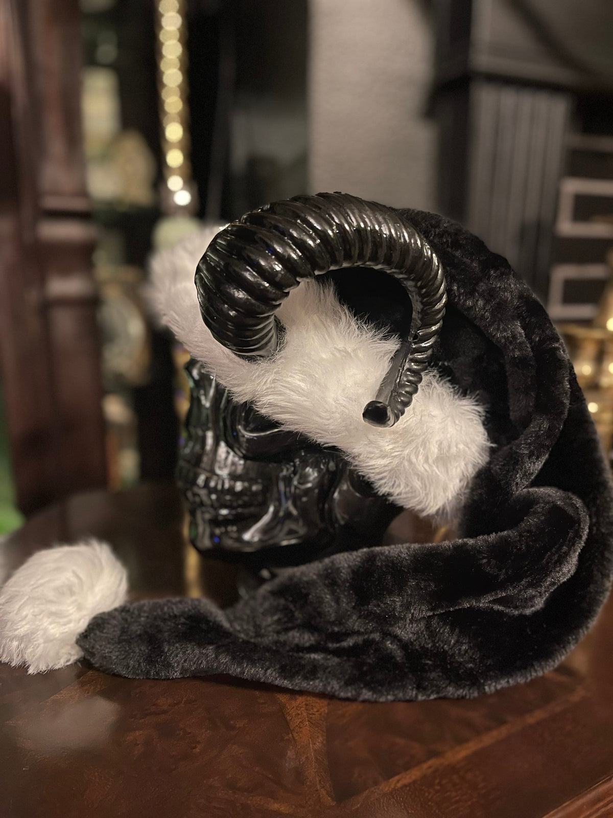 Krampus horned hat