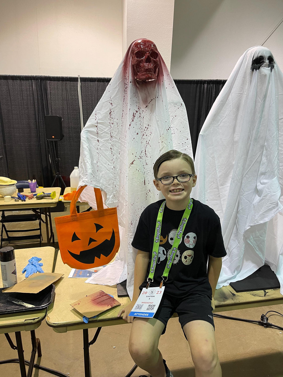 Ghost Trick-or-treater (Made to order)