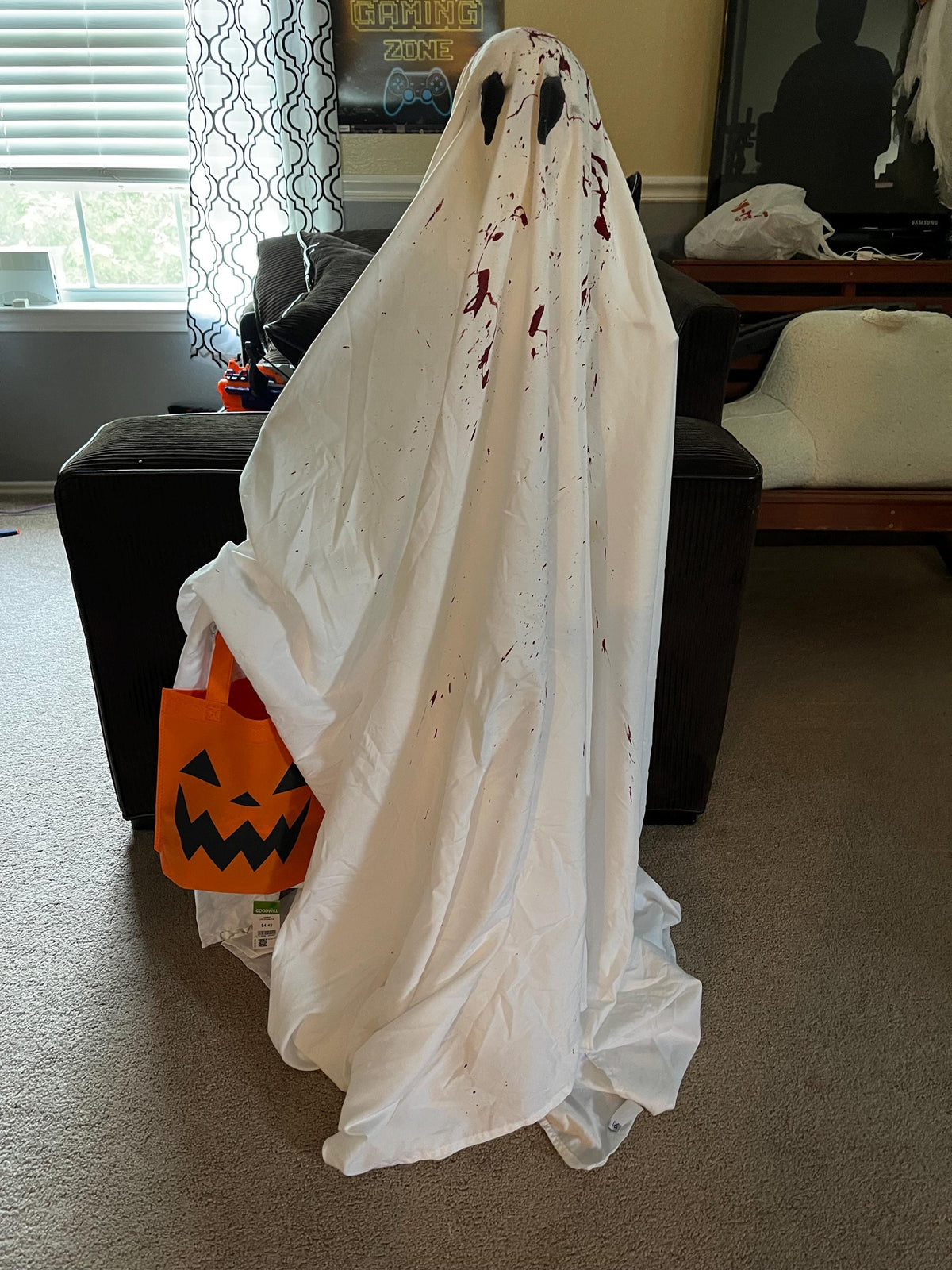 Ghost Trick-or-treater (Made to order)
