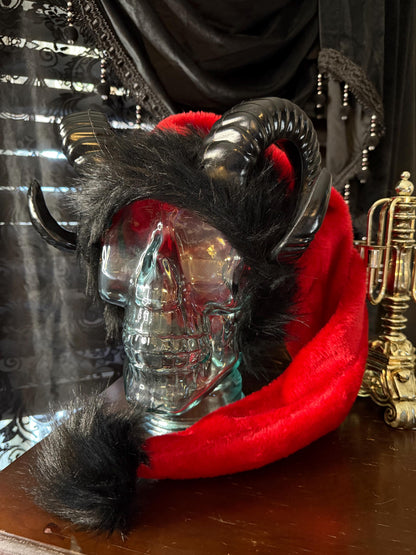 Krampus horned hat