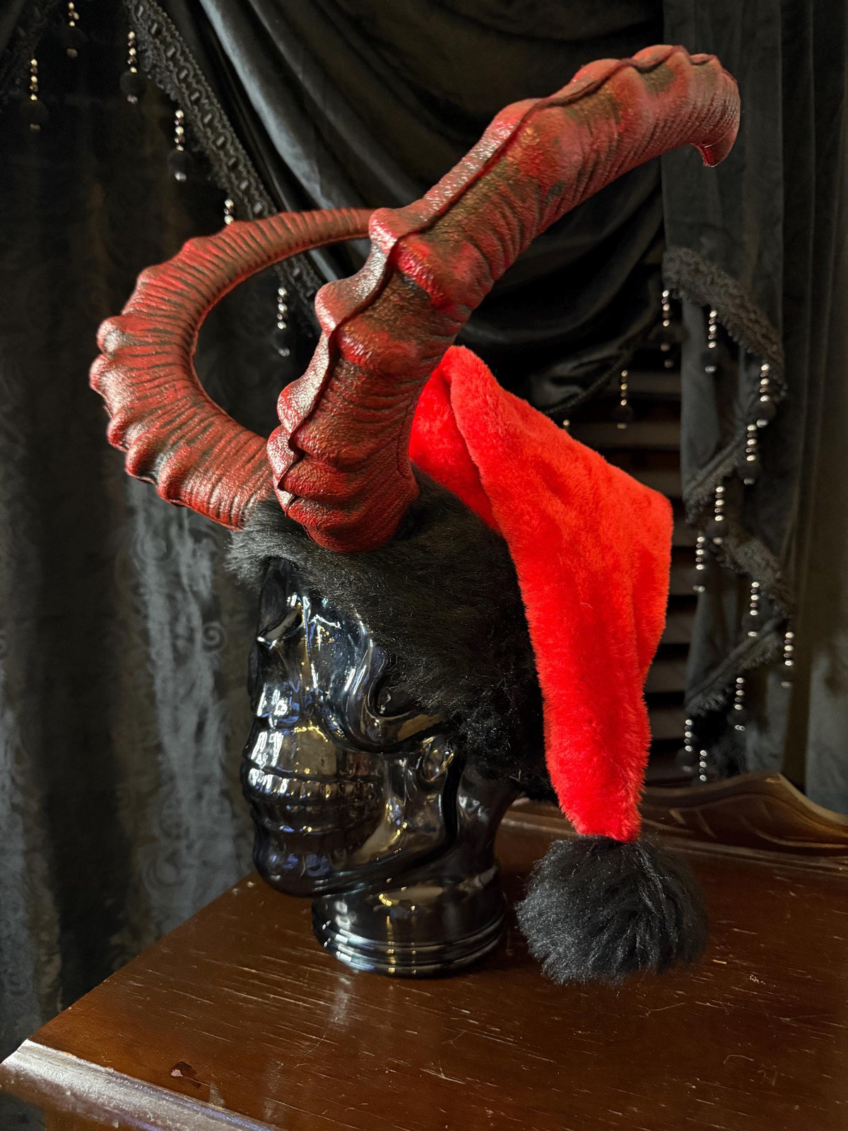 Krampus horned hat