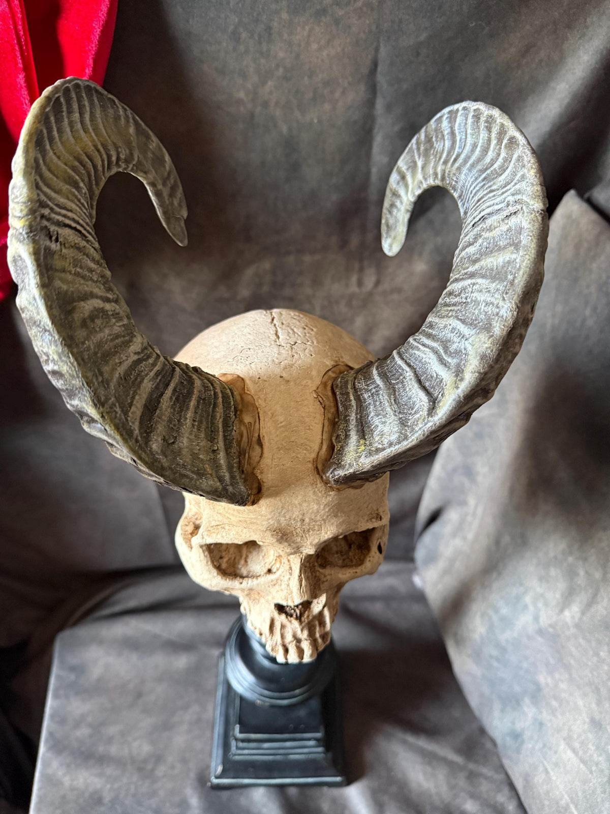 Horned Demon Skull