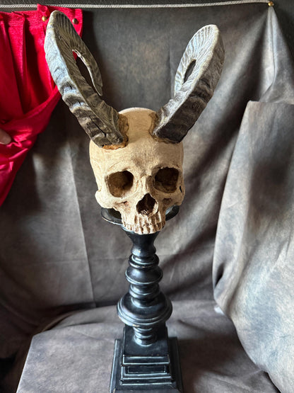 Horned Demon Skull
