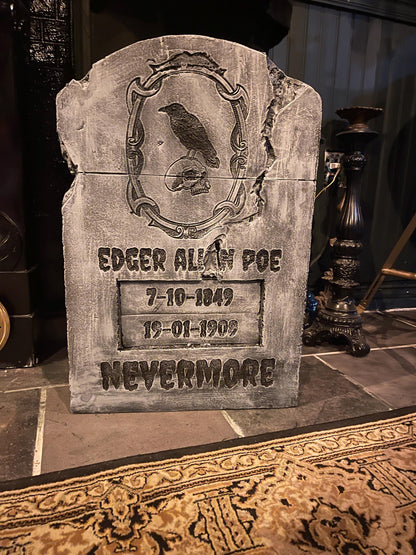DIY Foam Tombstone Blank with PVC Core | Halloween Yard Cemetery Prop | Carvable Custom Epitaph