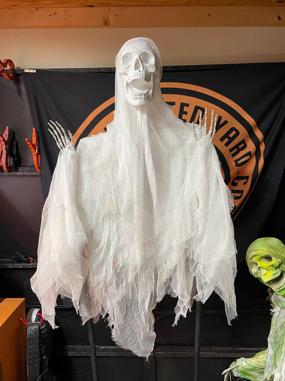 Puppet Ghost Prop, Hanging Decoration, Creepy Halloween Spirit, Haunted House Decor, Spooky Gothic Figure