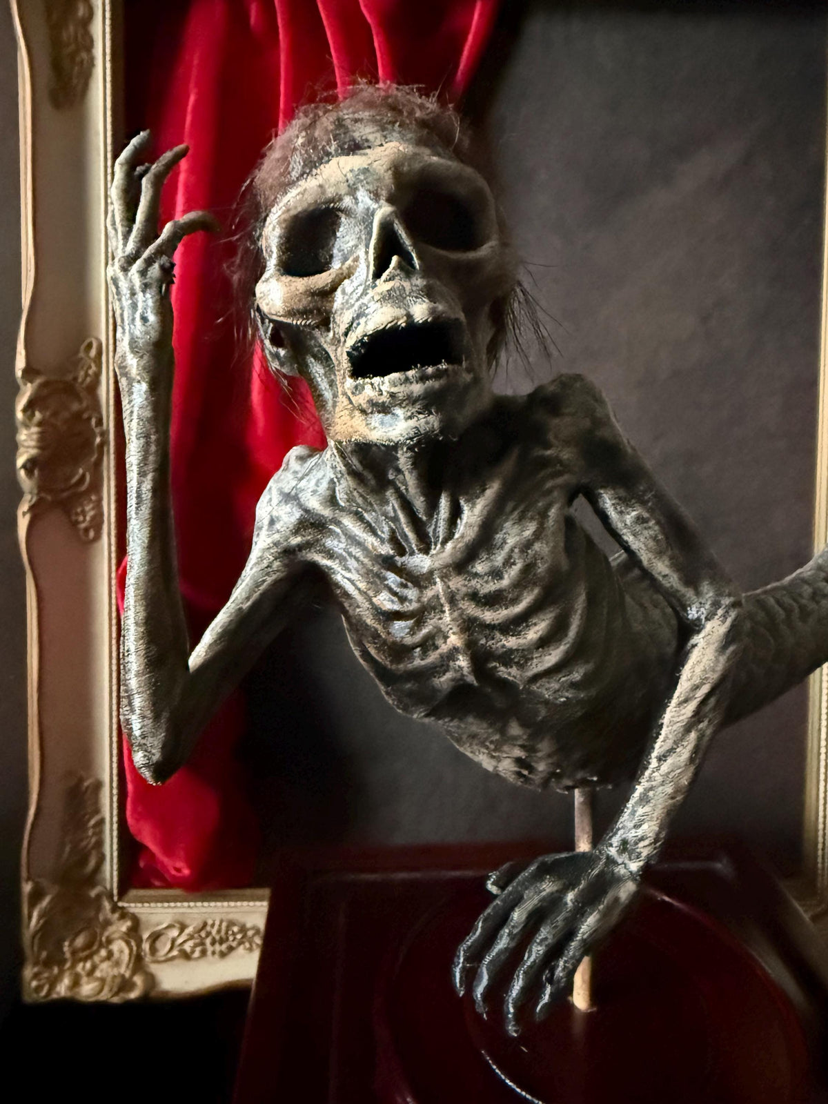 Handmade Fiji Mermaid Relic: Gothic Oddity Display