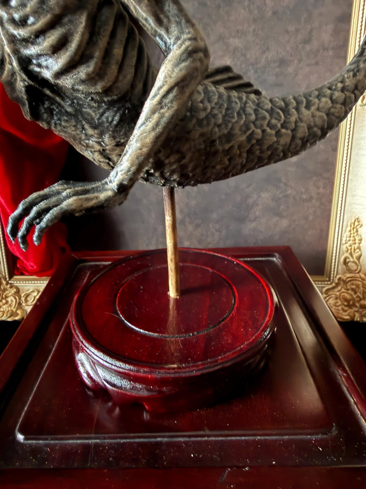 Handmade Fiji Mermaid Relic: Gothic Oddity Display