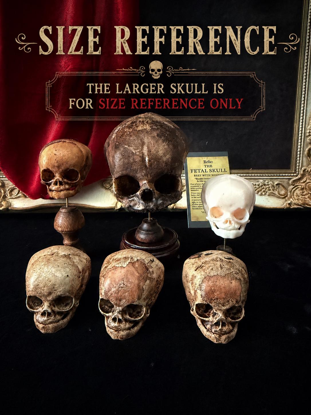 Fetal Skull mini for a curiosities cabinet