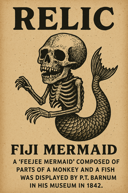 Fiji Mermaid Gaff – Handmade Sideshow Oddity