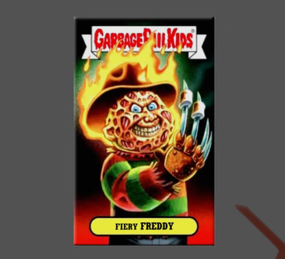 Garbage Pail Kids Magnets Fiery Freddy