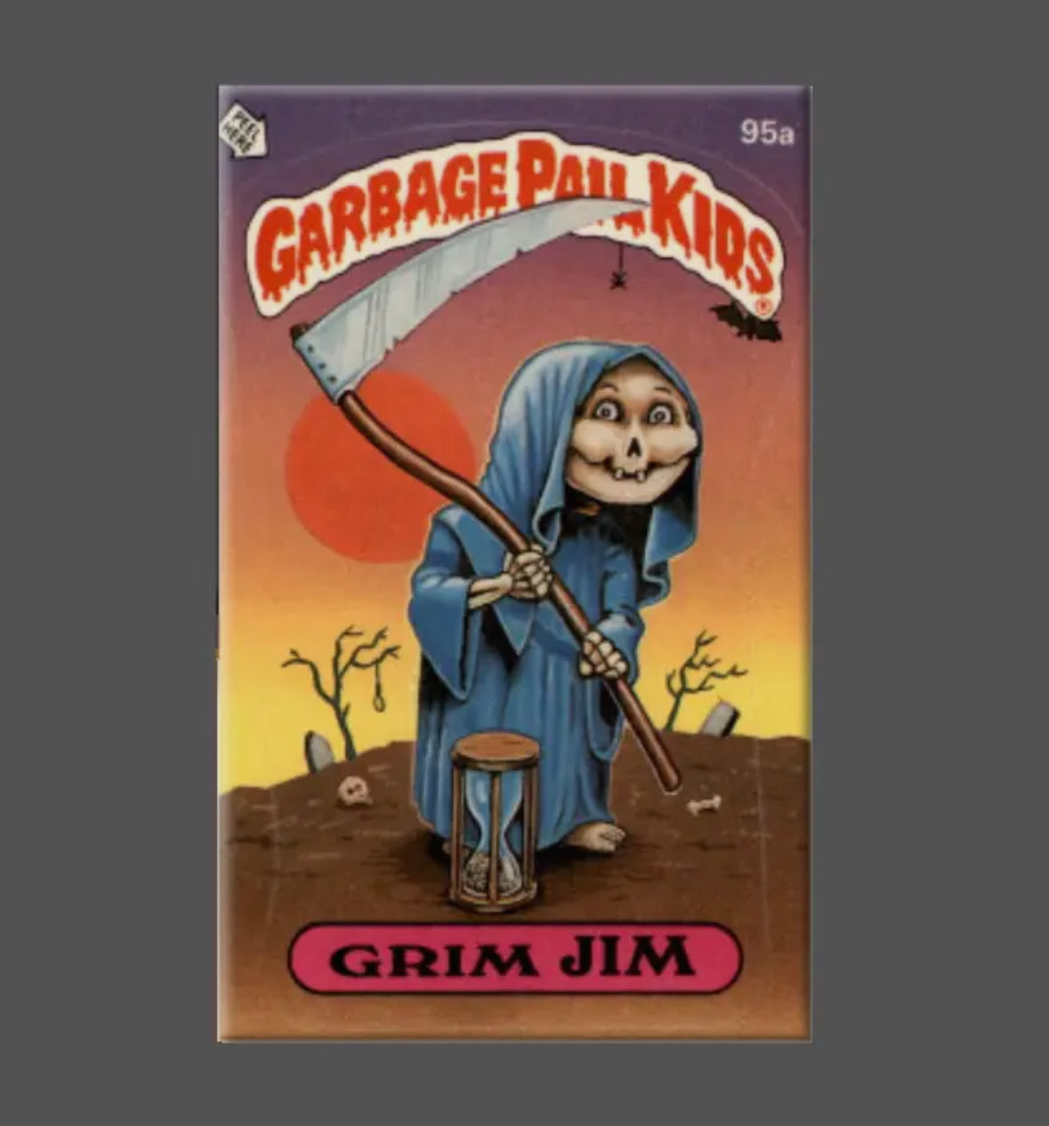 Garbage Pail Kids Magnets Grim Jim