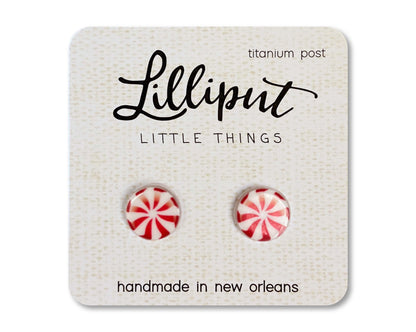 Peppermints Lilliput Little Things stud earrings