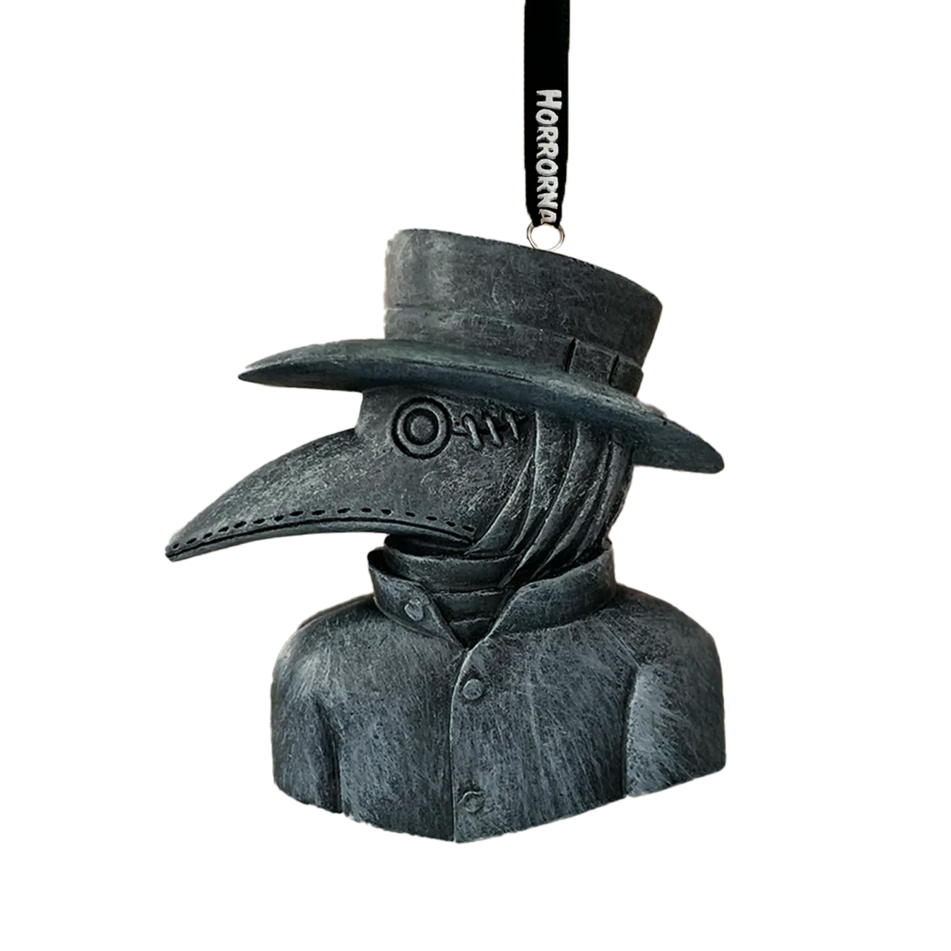 Plague Doctor Flatback horror ornament