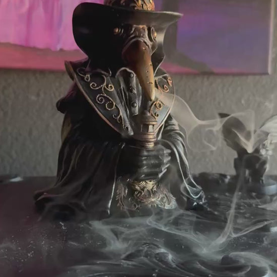 Plague Doctor Backflow Incense Burner video