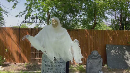 Puppet Ghost Prop, Hanging Decoration, Creepy Halloween Spirit, Haunted House Decor, Spooky Gothic Figure