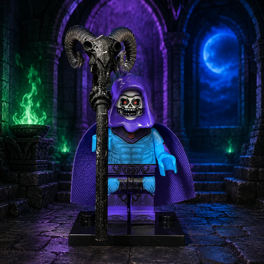 Skeletor Masters of the Universe Brick Minifigure