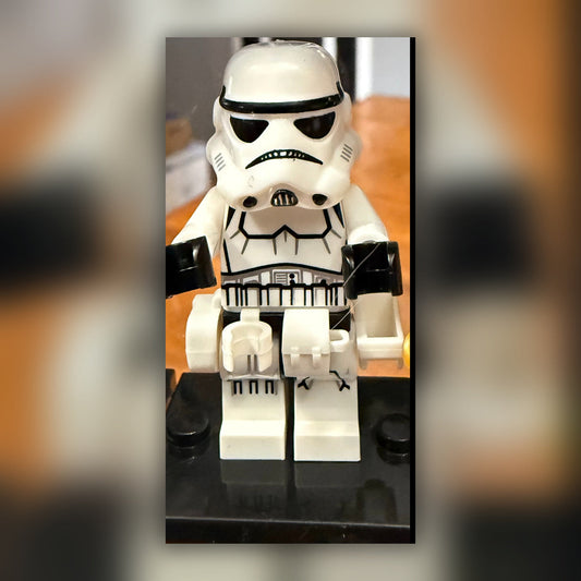 Stormtrooper Brick Minifigure