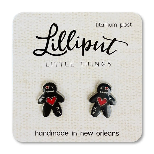 Voodoo Dolls Lilliput Little Things stud earrings